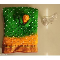 Lootkabazaar Charvi Alluring Cotton Bandhani Printed Sarees (LCACBPS004)